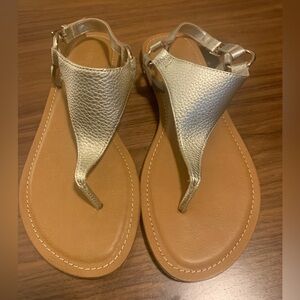 Xappeal new sandals gold color size 9.5